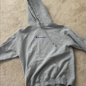 Champion Heather Gray Pullover Hoodie